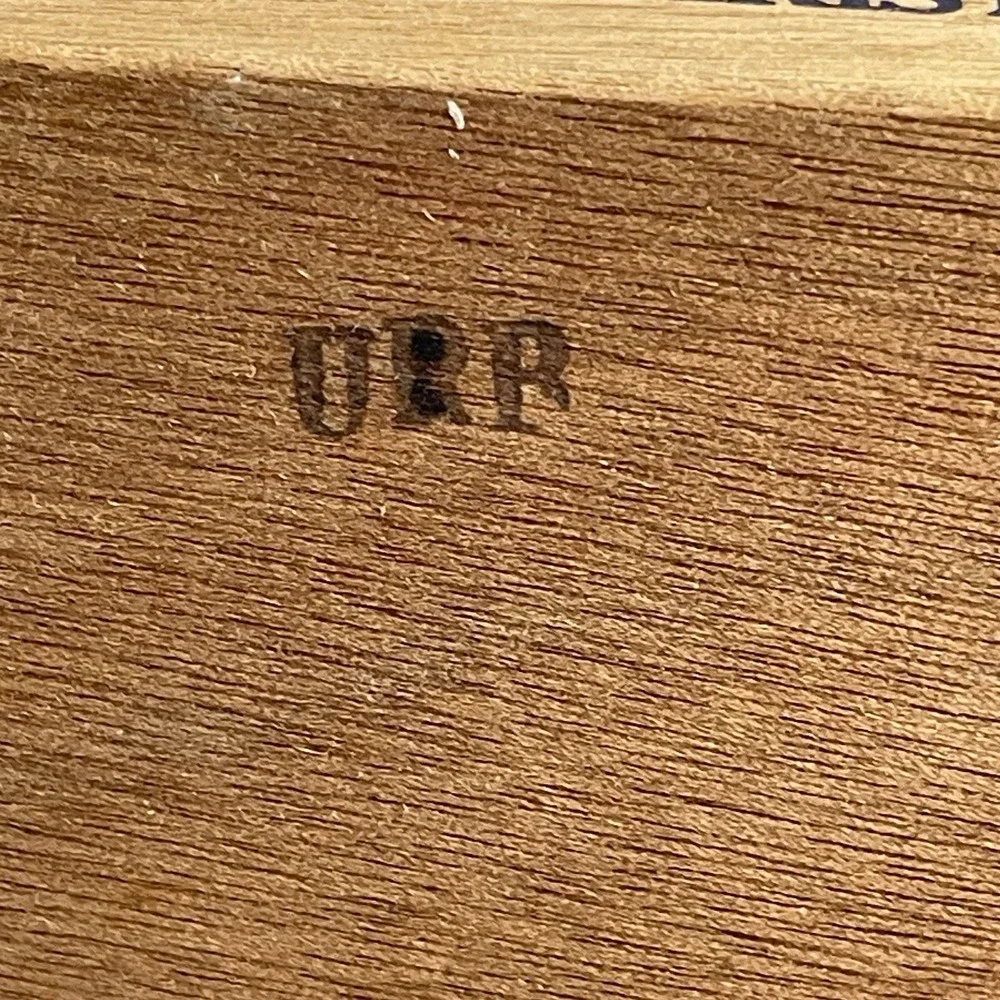 Cigar Box 'Primo Del Rey' 25 Aristocrats Hand Made Club Selection Wood Empty Box